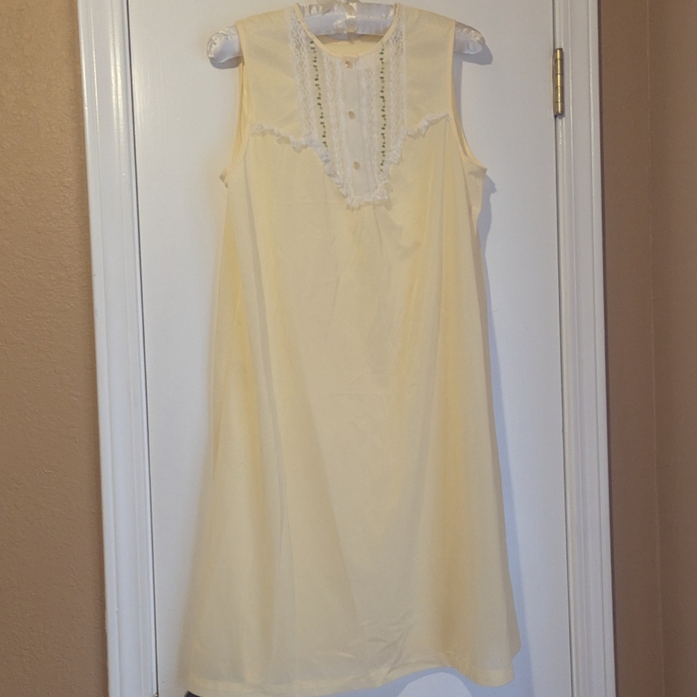 Retro Sears Yellow Nightie